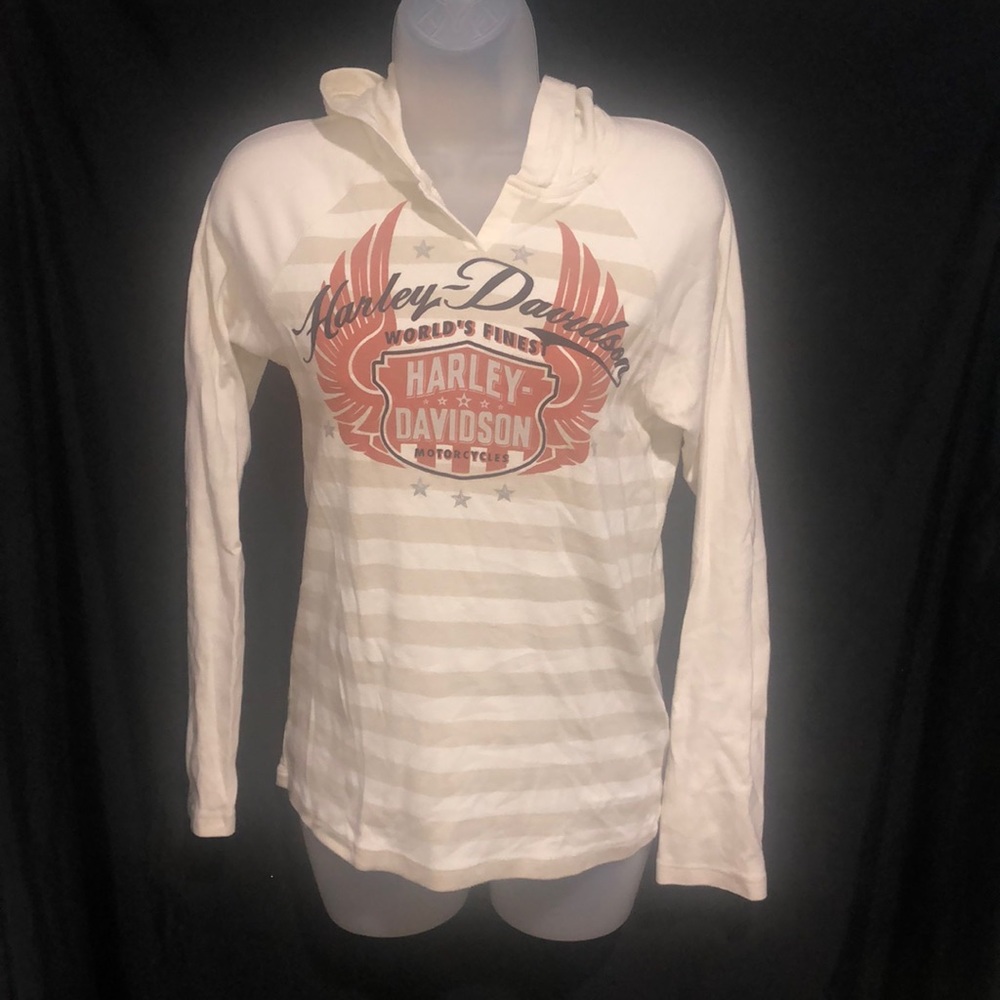 Striped Hoodie Sweatshirt